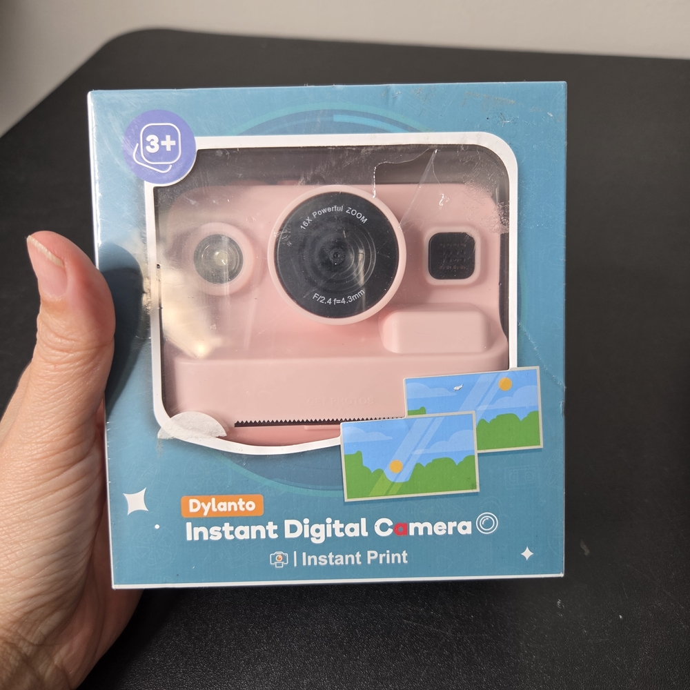 Dylanto Pink Instant Digital Camera